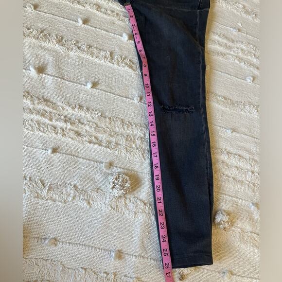 Madewell 9” High-Rise Black Skinny Jeans size 26 - Picture 10 of 13